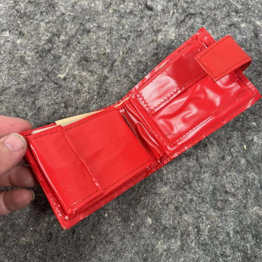 Snoopy + Woodstock Vintage Red Bifold Photo Friends Wallet - READ - Picture 6 of 9